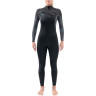 Гидрокостюм женский DAKINE WOMEN'S QUANTUM CHEST ZIP FULL SUIT 3/2mm Black/Grey Размер 10 DK21W32QZ (0604565437297)