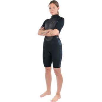 Гидрокостюм женский DAKINE WOMENS QUANTUM SPRING SUIT 2/2 Black, размер 12